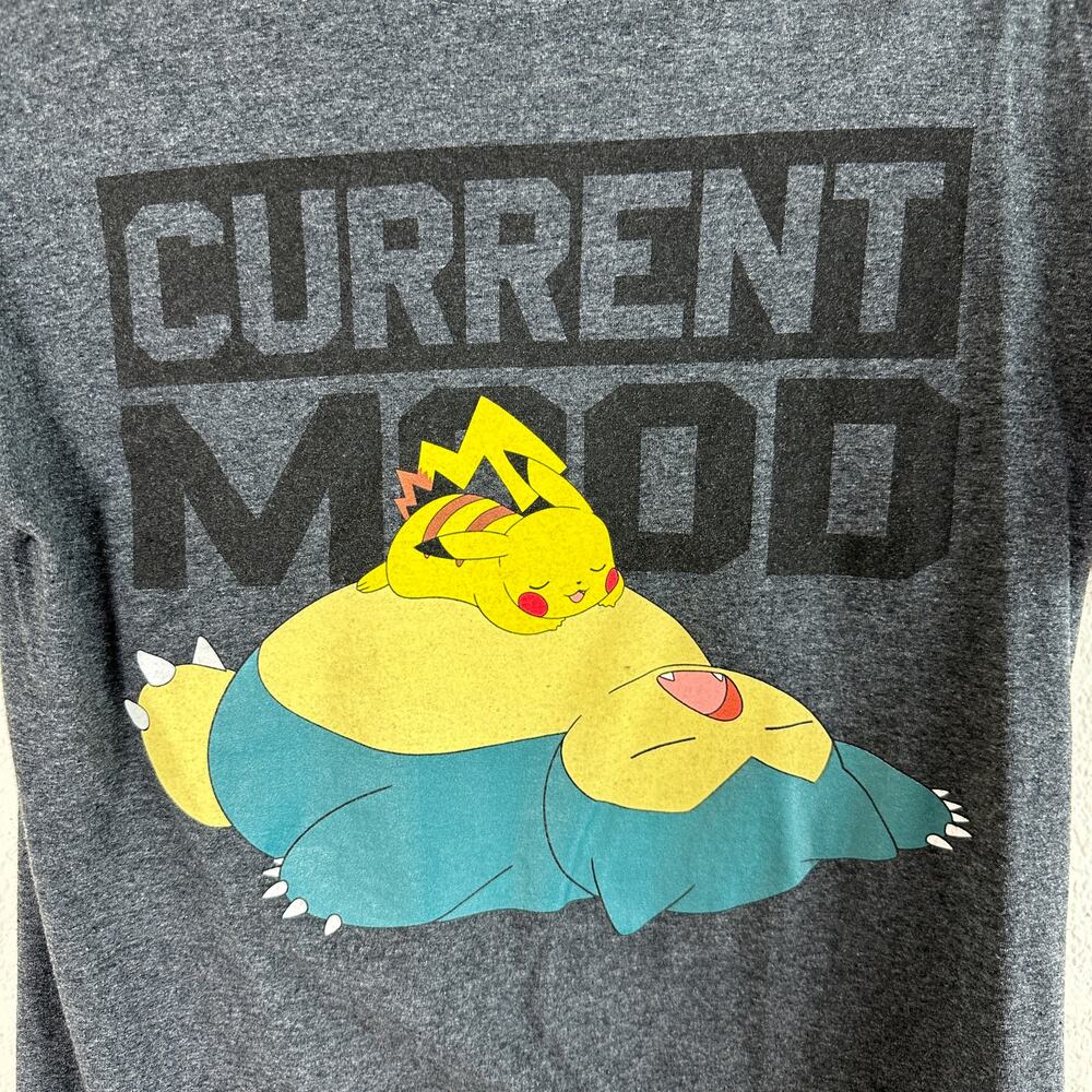 Pokemon Graphic Tee Bundle Mens Youth Anime Streetwear S M Green Gray White - Picture 6 of 13